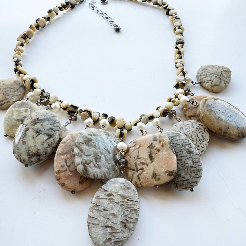 Jay King Jasper Necklace 20"